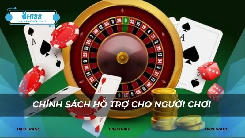 Nhà cái cung cấp chính sách để hỗ trợ cho người chơi tham gia
