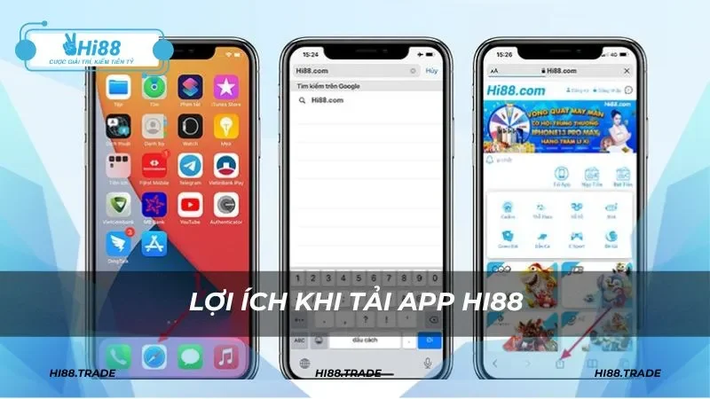 Tải app đơn giản và nhanh chóng dành cho điện thoại ios